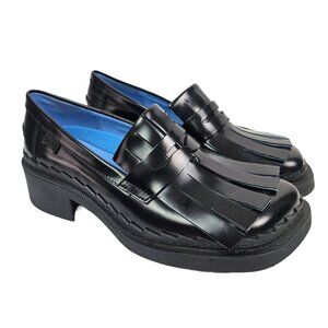 Camper Taylor Black Leather Loafer EU 38/US 7.5 K201449-001